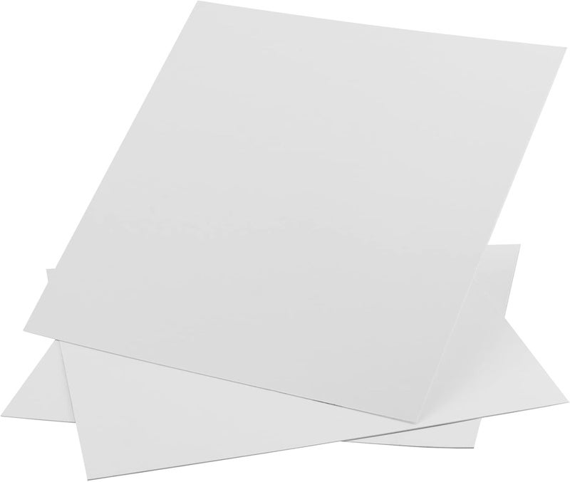 PINGEUI 50 Sheets 12 x 12 Inch White Chipboard, 1MM Thick Medium Weight Chipboard Sheets, White Cardboard Sheet for Scrapbooking, Frames, Art, Prints, DIY Project - Image 5